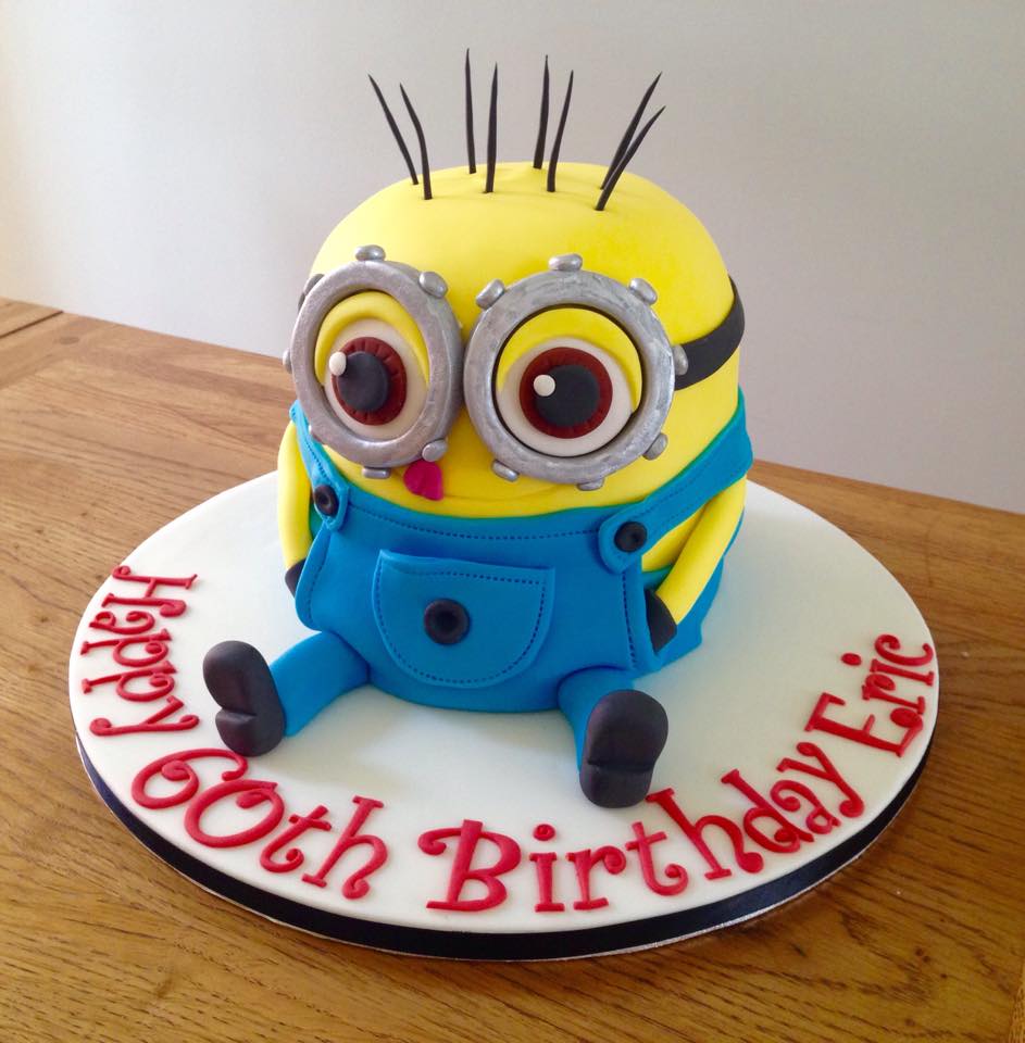 Minion Birthday Cake - Donna Perks Cakes